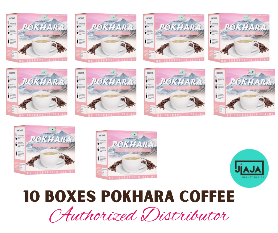 10 boxes Pokhara coffee Jiaja Skin Essentials